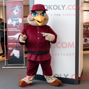 Costume mascotte de Faucon...