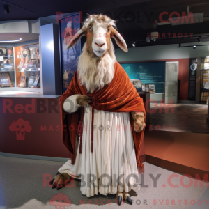 Rust Boer Goat Maskottchen...