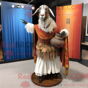 Rust Boer Goat Maskottchen...