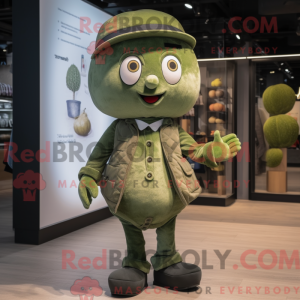 Olive Candy Maskottchen...
