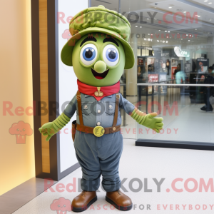 Olive Candy Maskottchen...