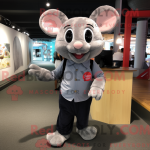 Muis mascotte kostuum...