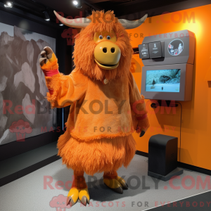 Figura de máscara de yak...