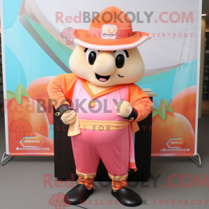 Costume de mascotte Peach...