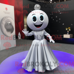 Sølv vedhæng maskot kostume...