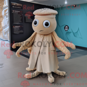 Disfraz de mascota pulpo...