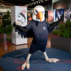 Navy Vulture Maskottchen...