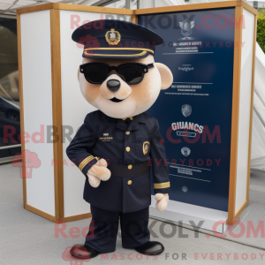 Navy Guinness maskot...