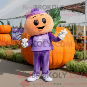 Lavender Pumpkin mascot...