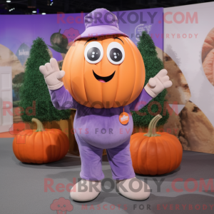 Lavender Pumpkin mascot...