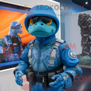 Costume de mascotte Blue...