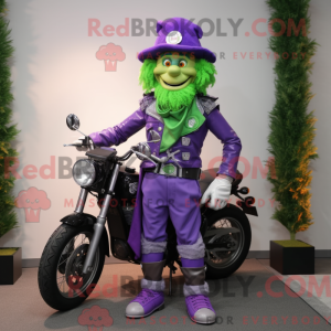 Lavendel Leprechaun máscara...