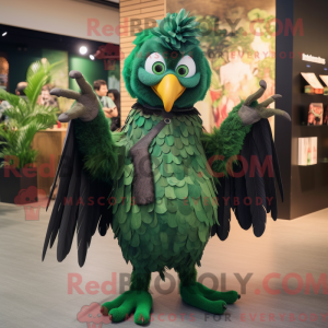 Forest Green Harpy máscara...