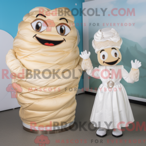 Creme croissant maskot...