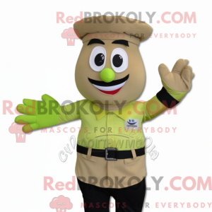 Kostým maskota Olive Wrist...