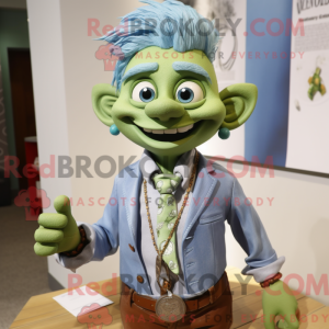 Grøn Attorney maskot...