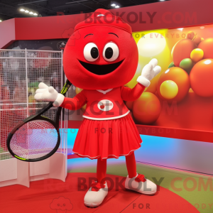 Rød tennisketcher...
