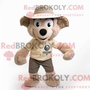 Costume de mascotte de Tan...
