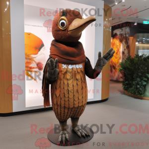 Disfraz de mascota pájaro...
