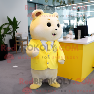 Citrongul hamster maskot...