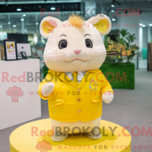 Citrongul hamster maskot...