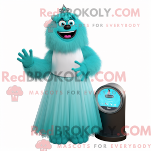 Máscara Teal Yeti com...