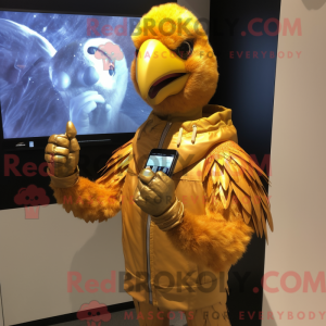 Gold Pheasant mascot...
