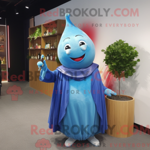 Blue Radish mascottekostuum...