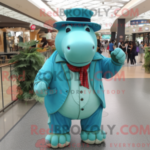 Turquoise nijlpaard...