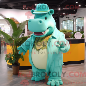 Turquoise nijlpaard...