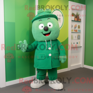 Green But mascot costume...