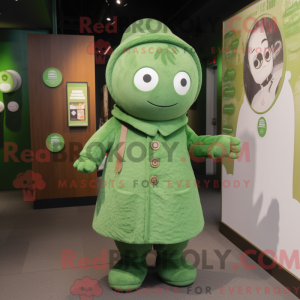 Green But mascot costume...