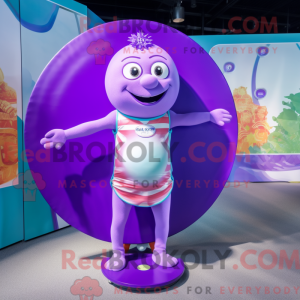 Lilla Plate Spinner maskot...