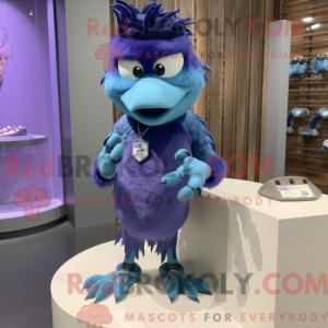 Máscara de Jay Azul Roxo...