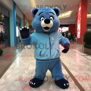 Disfraz de mascota del oso...