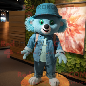 Disfraz de mascota Teal...