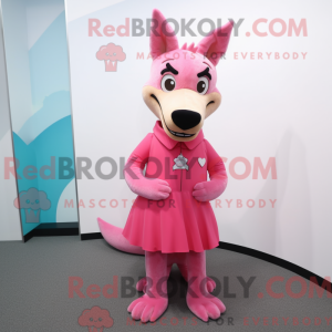 Costume mascotte de Dingo...