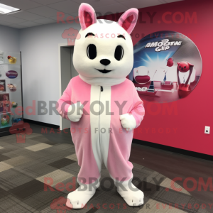 Maskottchenkostüm Rosa...