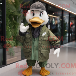 Maskottchenkostüm Olive...