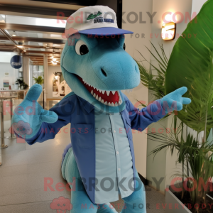 Cyan Allosaurus...