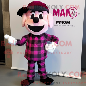 Disfraz de mascota Magenta...