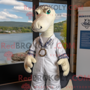 Hvid Loch Ness Monster...