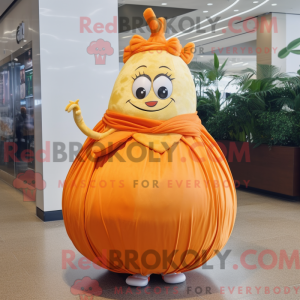 Postava maskota Orange...