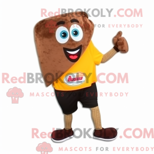 Brown Pizza Slice...