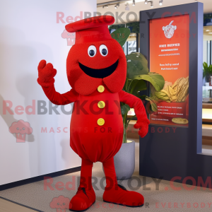 Postava maskota Red Pepper...