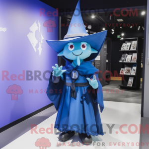 Blue Witch S Hat mascot...