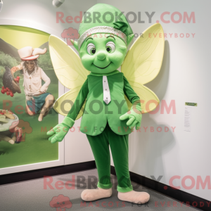 Green Tooth Fairy mascot...