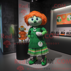 Irish Flag maskotdraktfigur...
