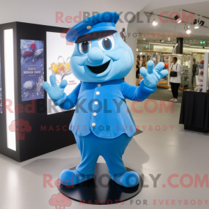 Sky Blue Police Officer...