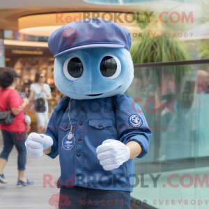 Navy Jellyfish maskot...